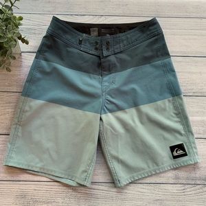 Quicksilver boys swim trunks Blue shades 
Size 25